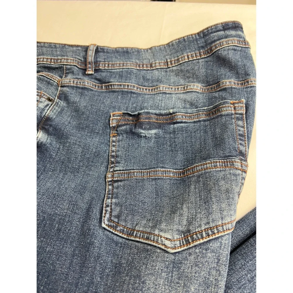 Kenneth Cole Jean Men 44x32 Blue BCI Better Cotton Initiative Straight Denim PA3